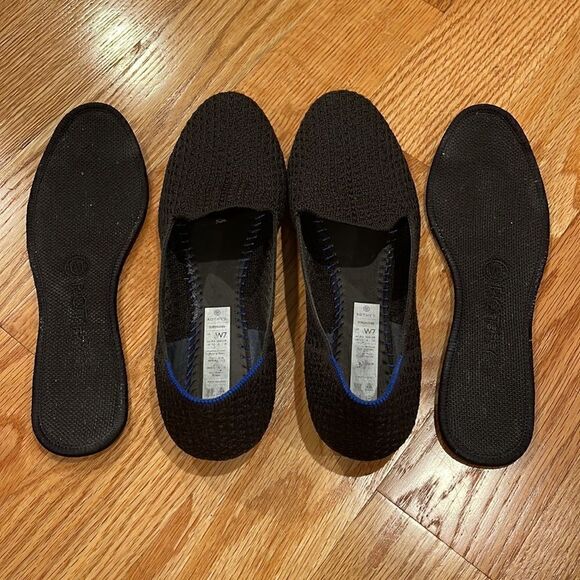 Rothy’s The Loafer Black Honeycomb (retired) Size 7 - Picture 5 of 5